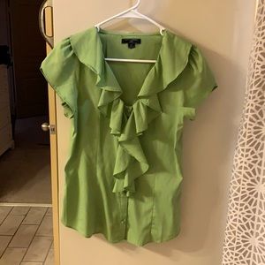 Banana republic silk work top